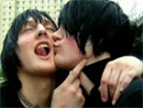 someday there will be beauty from pain (emo boys making out)